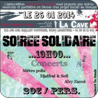 soiree solidaire la cave 2014