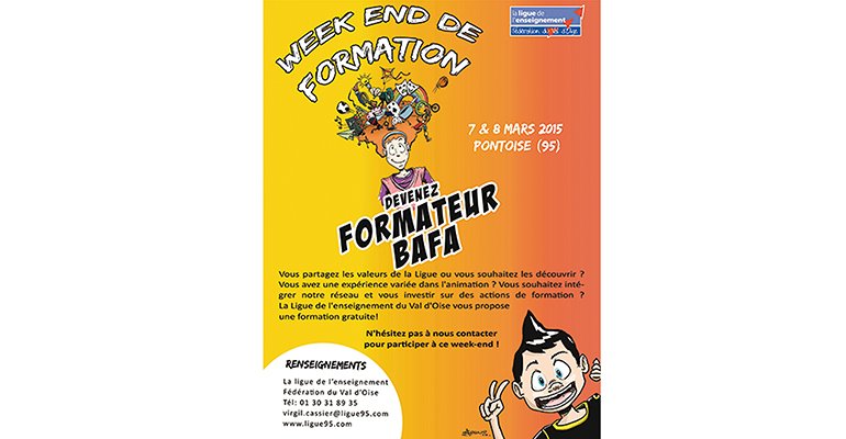 Devenez formateur BAFA ! - Ligue de l'enseignement du Val 